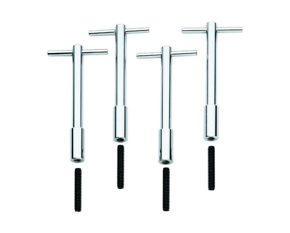 Mr Gasket 9818 Chrome T-Bar Wing Nuts Mr Gasket 9818