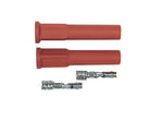 MSD 3327 Straight Spark Plug Boots - 1pr. MSD 3327
