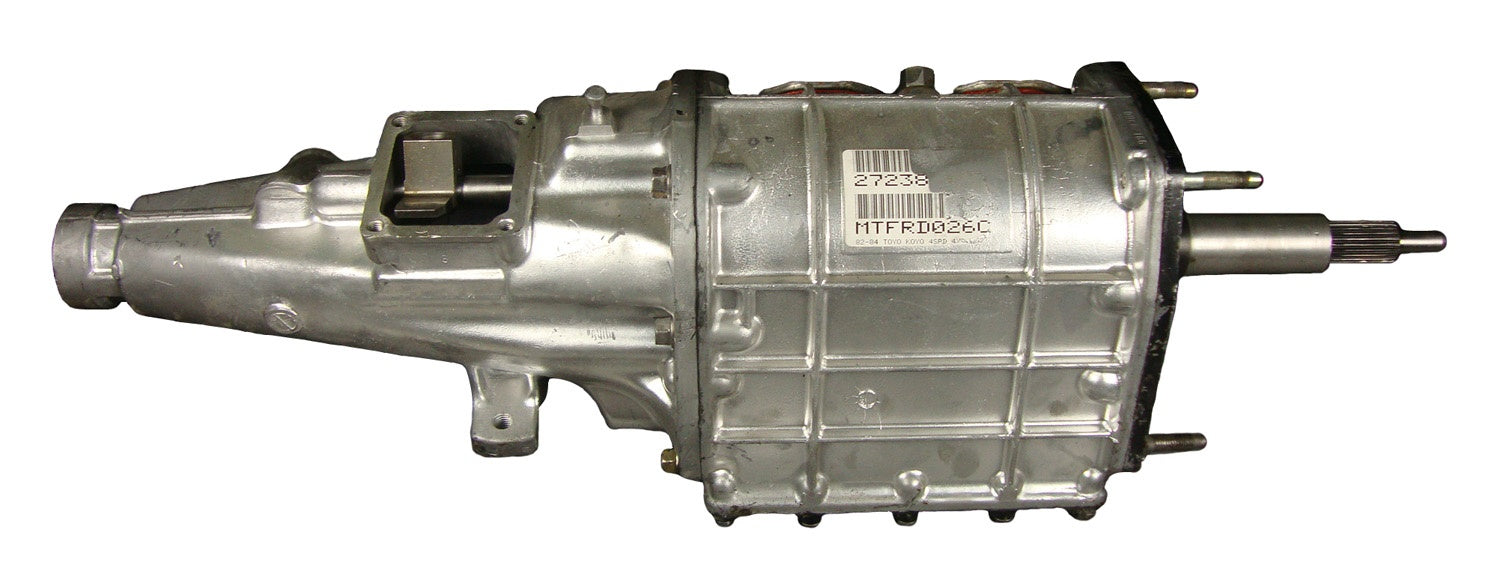 Midwest Transmission MTFRD026 Rebuilt Manual Transmission; Code TK4; Midwest Transmission MTFRD026