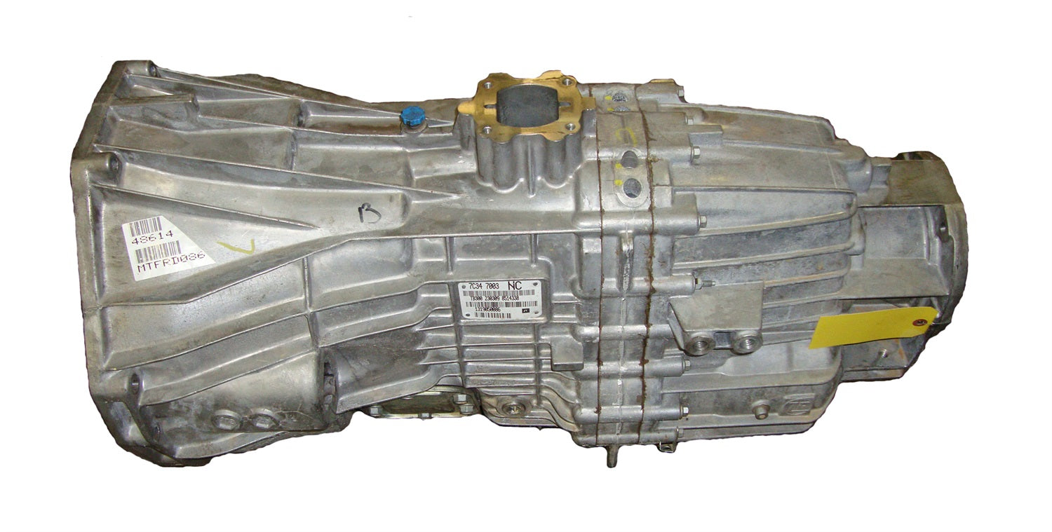 Midwest Transmission MTFRD086 Rebuilt Manual Transmission; Code S6-650; Midwest Transmission MTFRD086