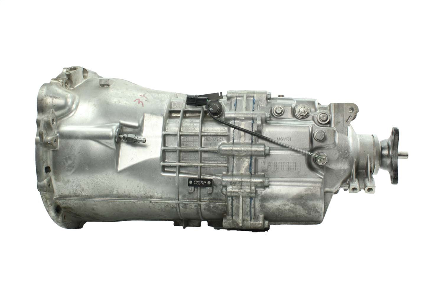Midwest Transmission MTHYU001 Rebuilt Manual Transmission; Code M6VR1; Midwest Transmission MTHYU001