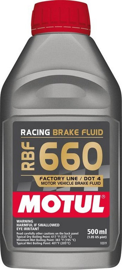 Motul MTL101667 Brake Fluid 660 Degree 1/2 Liter Motul MTL101667