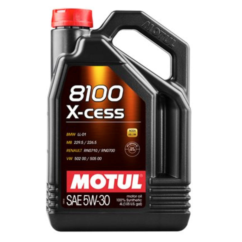 Motul MTL108946 8100 X-Cess 5w30 Oil 5 Liter Motul MTL108946