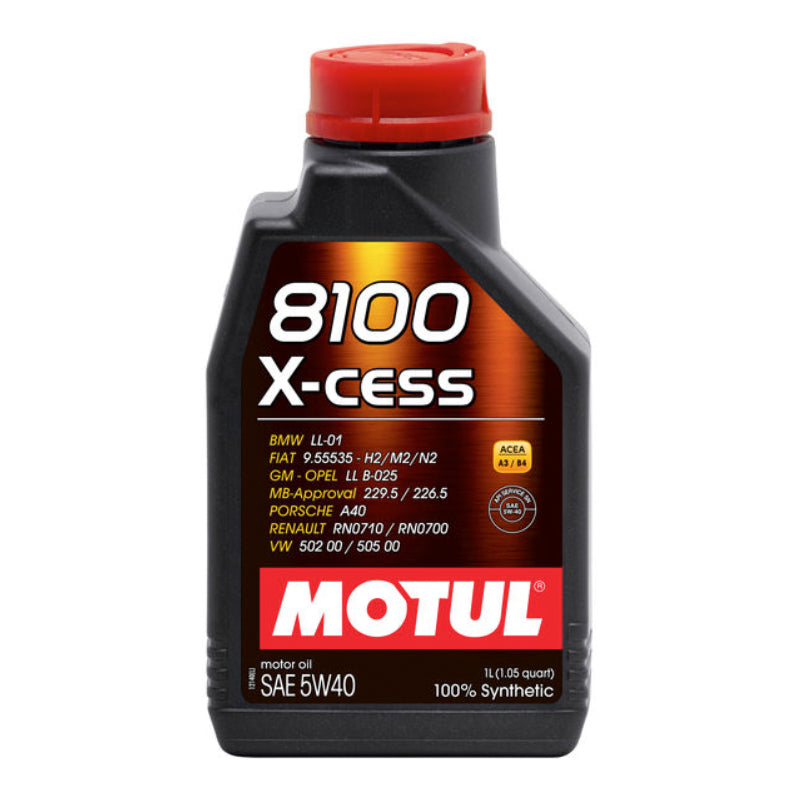 Motul MTL109774 8100 X-Cess 5w40 Oil 1 Liter Motul MTL109774