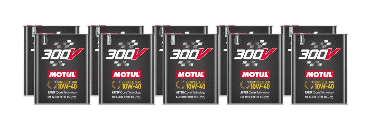 Motul 110821 300V Competition Oil 10w40 Case 10 x 2 Liter Motul 110821