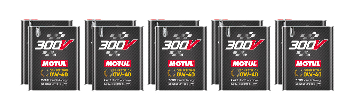 Motul 110857 300V Competition Oil 0w40 Case 10 x 2 Liter Motul 110857
