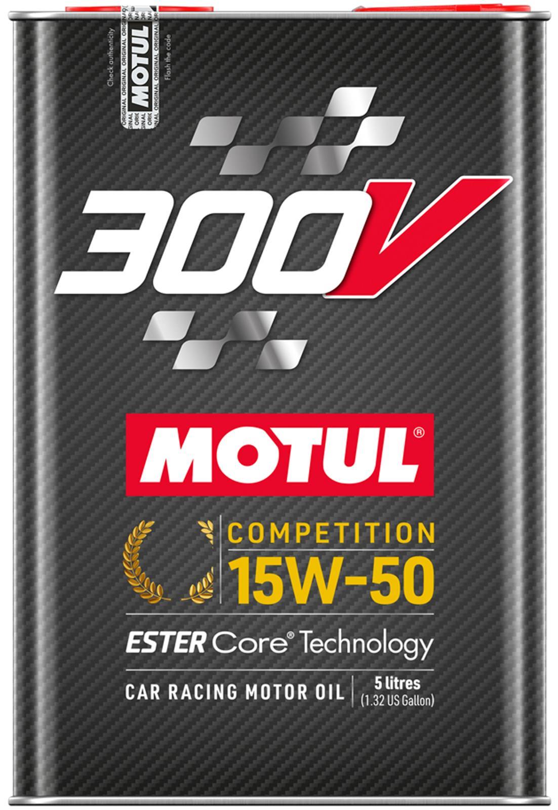 Motul 110861 300V Competition Oil 15w50 Case 4 x 5 Liter Motul 110861
