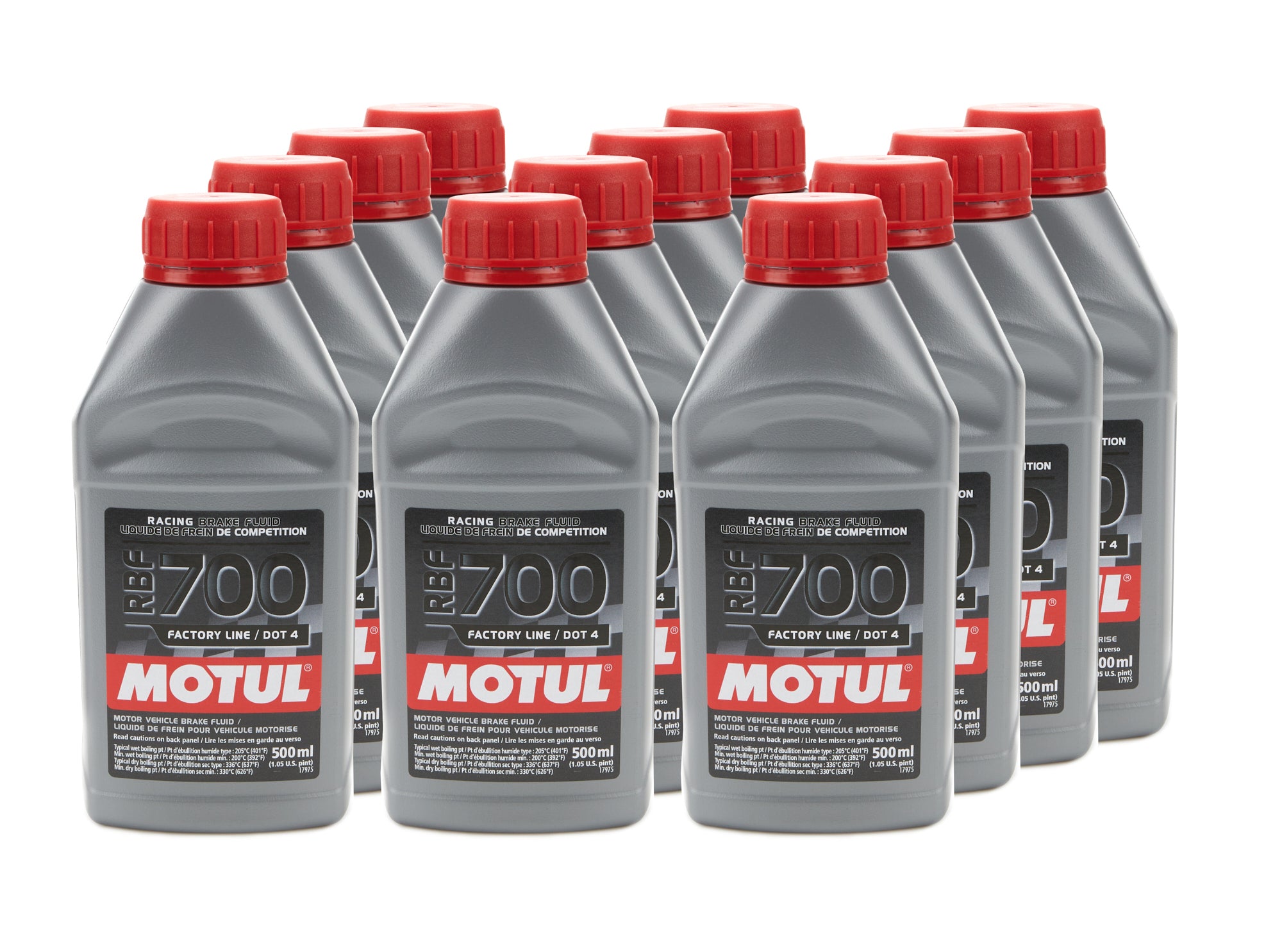 Motul 111257 RBF 700 Brake Fluid Case 12 x 500ml Bottles Motul 111257