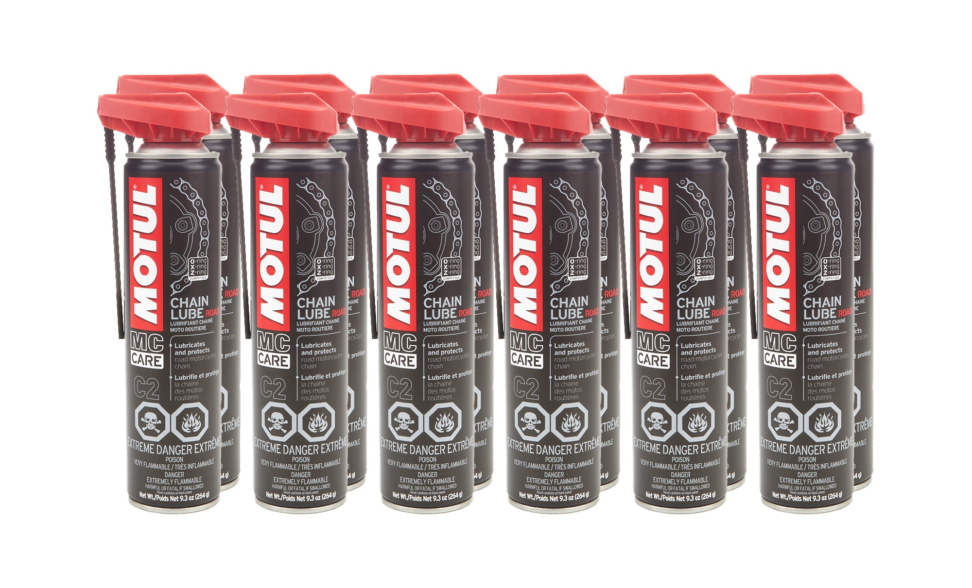 Motul 111819 C2 Chain Lube Road Case 12 x 400L Bottles Motul 111819