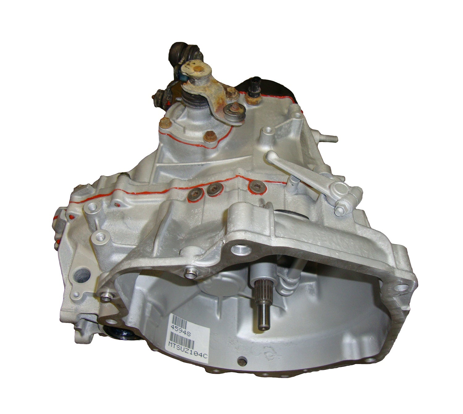 Midwest Transmission MTSUZ104 Rebuilt Manual Transmission; Code SE5F-B; Midwest Transmission MTSUZ104