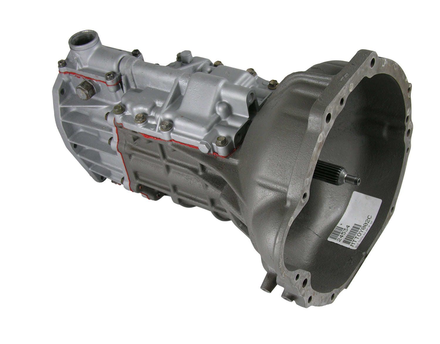 Midwest Transmission MTTOY002 Rebuilt Manual Transmission; Code L52; Midwest Transmission MTTOY002