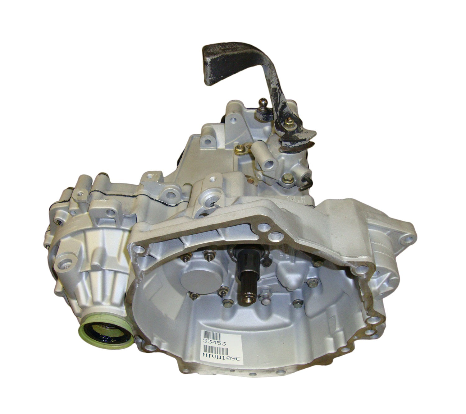 Midwest Transmission MTVW109 Rebuilt Manual Transmission; Code 02J/02M; Midwest Transmission MTVW109