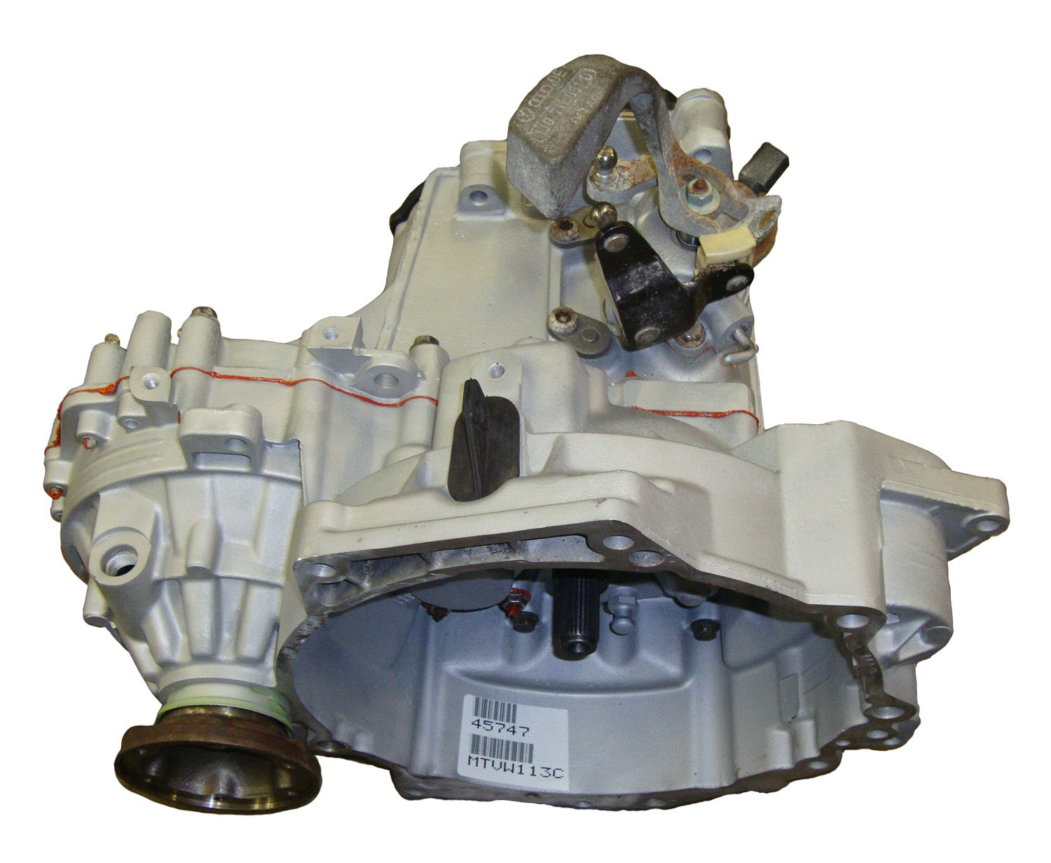 Midwest Transmission MTVW113 Rebuilt Manual Transmission; Code 02J; Midwest Transmission MTVW113