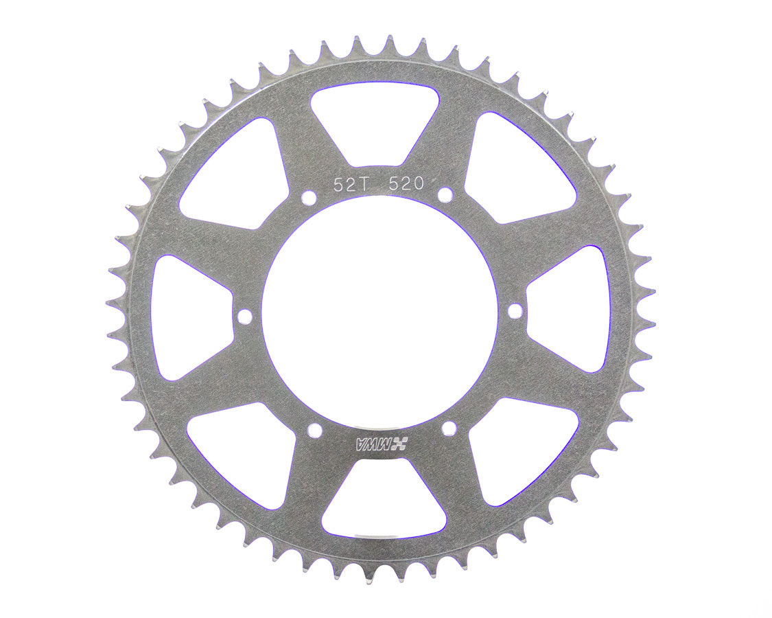 M&W Aluminum SP520-525-52T Rear Sprocket 52T 5.25 BC 520 Chain M&W Aluminum SP520-525-52T