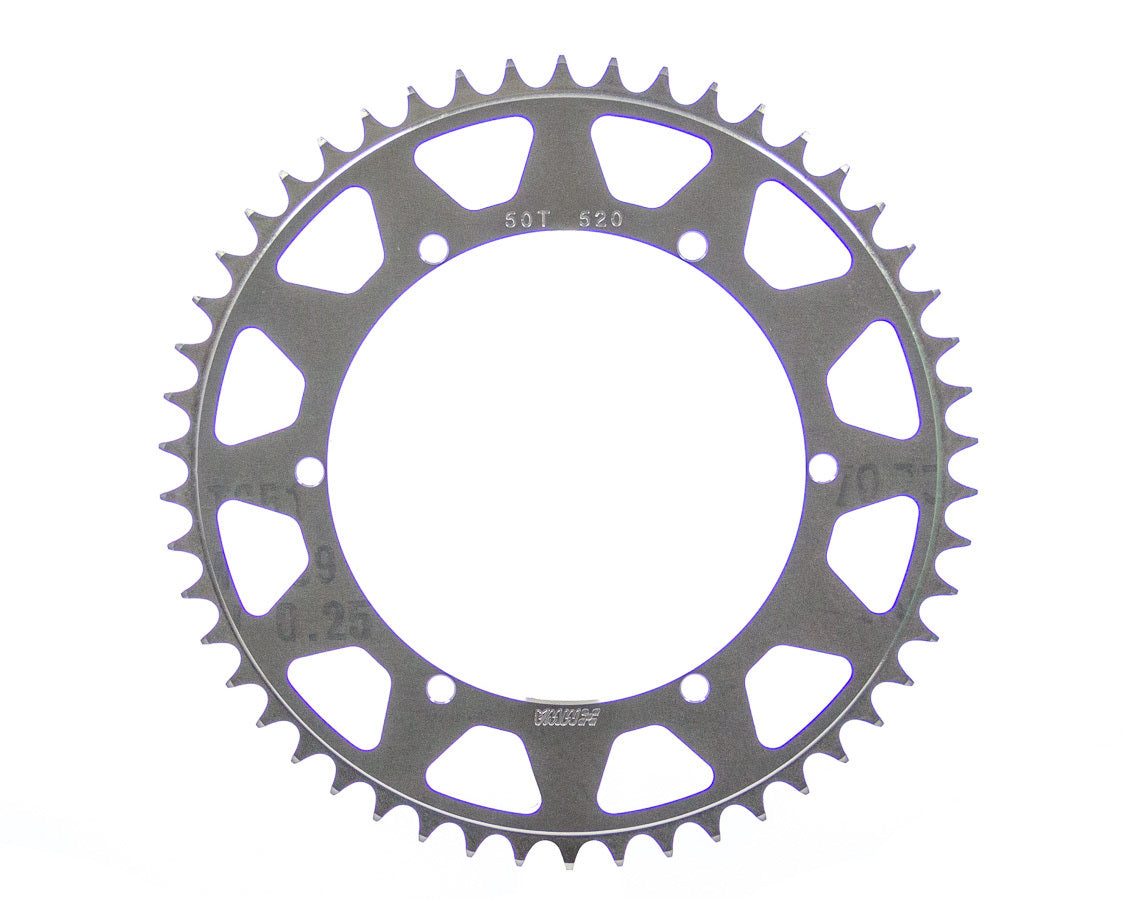 M&W Aluminum SP520-643-50T Rear Sprocket 50T 6.43 BC 520 Chain M&W Aluminum SP520-643-50T