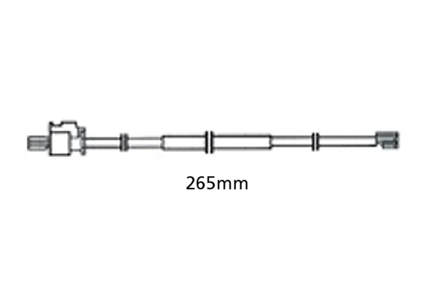EBC Motorcycle Brakes MWL002 Replacement Wear Lead; For FA438HH; 265mm Long; EBC Motorcycle Brakes MWL002