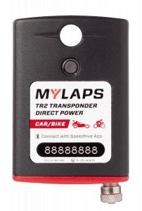 Mylaps Sports Timing 10R830CC Transponder TR2 Direct Power GO Lifetime Sub Mylaps Sports Timing 10R830CC