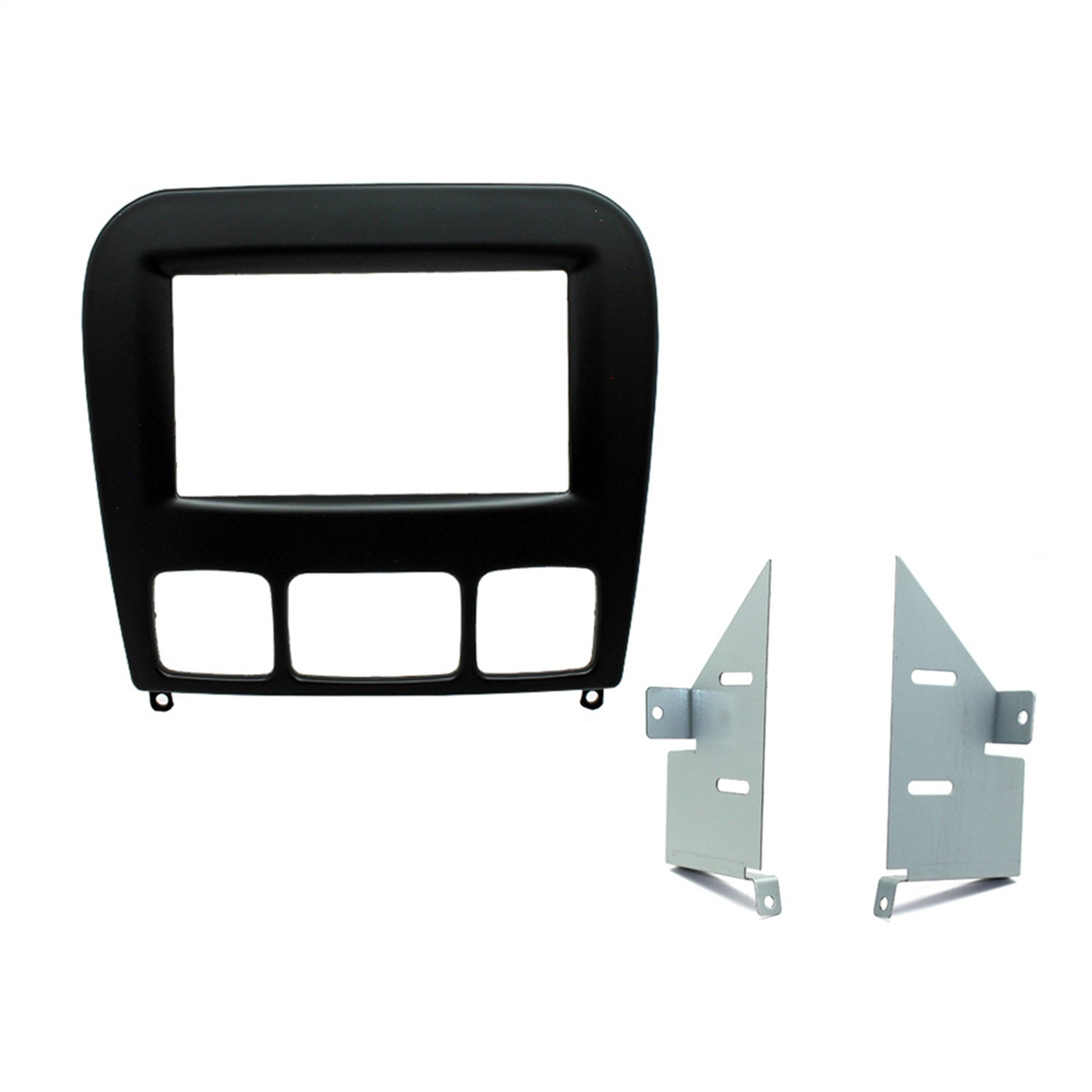 Scosche MZ2354DDB Custom Fit ISO Double DIN Dash Kit Scosche MZ2354DDB