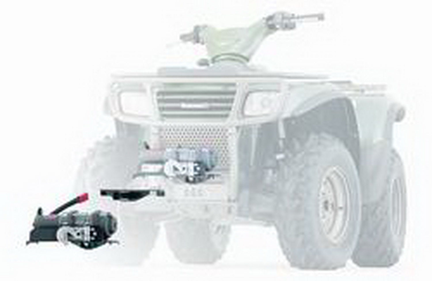 Warn 83870 ATV Winch Mounting System; Must Use RT/XT 40 Winch w/Front Plow Mount; Warn 83870