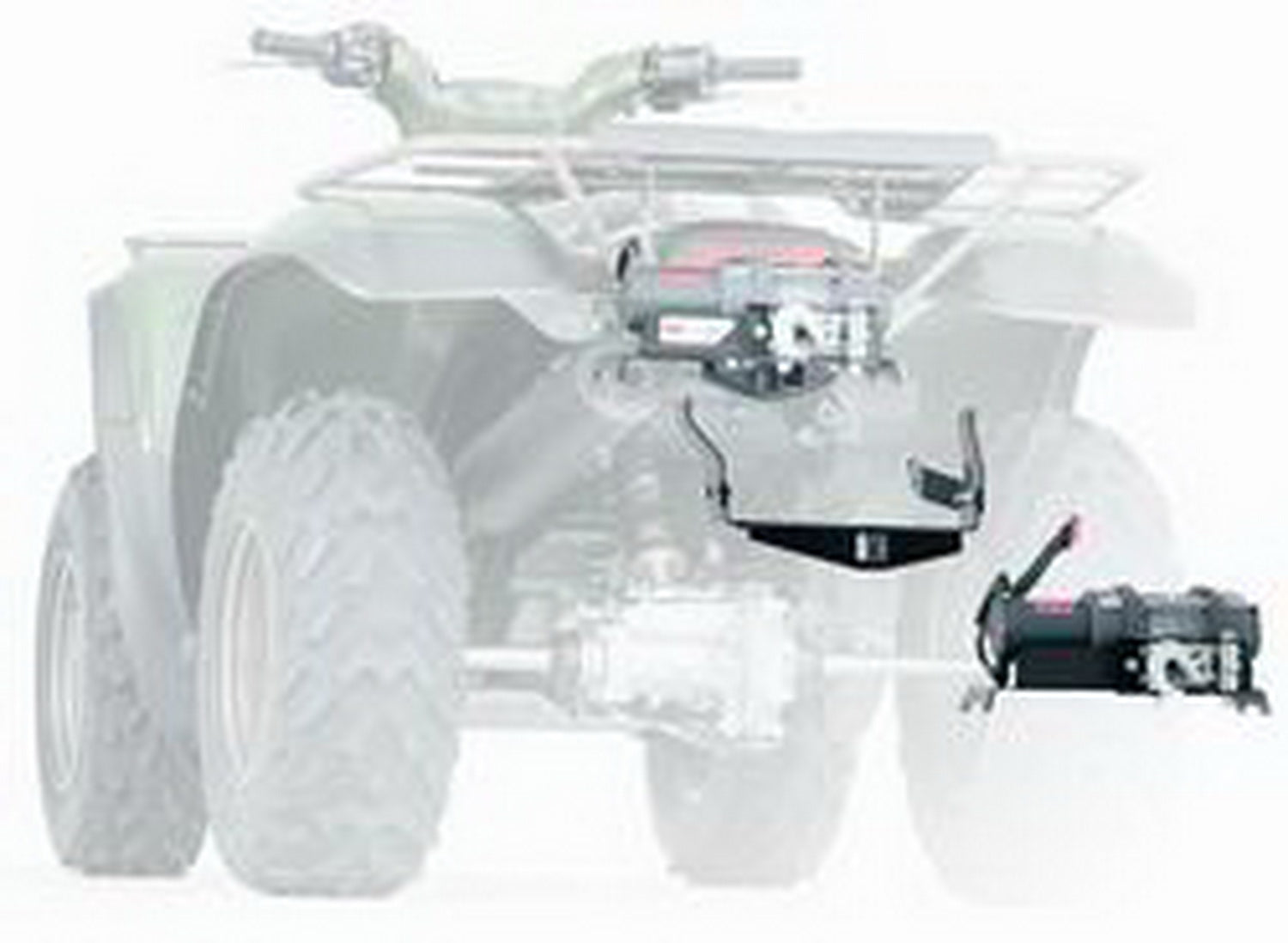 Warn 87180 ATV Winch Mounting System; Warn 87180