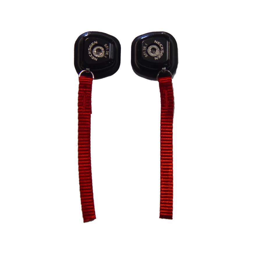 NecksGen NG7 Quick Release Helmet Hardware Black NecksGen NG7