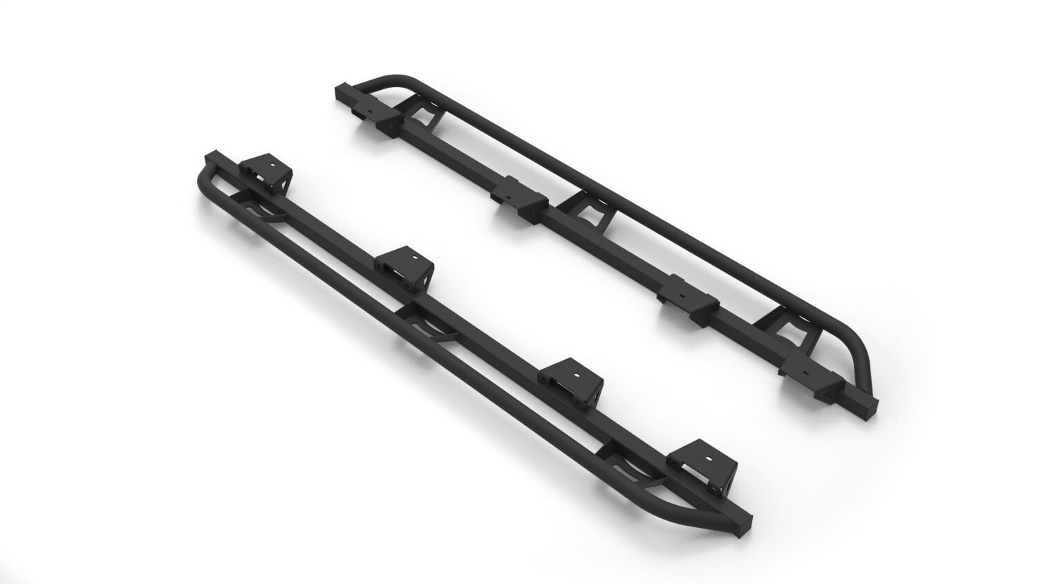 N-Fab TSJ194-TX TrailSlider-Cab Len (2 Steps)-20-24 Gladiator-TX Blk N-Fab TSJ194-TX