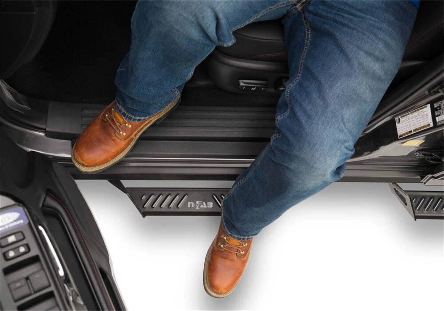N-Fab PRT1458R-TX Predator Pro-Cab Len (2 Steps)-14-23 4Runner Non-Limited-TX Blk N-Fab PRT1458R-TX