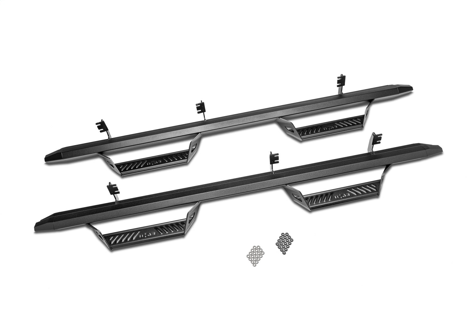 N-Fab PRN2273CC-TX Predator Pro-Cab Len (2 Steps)-22-23 Nissan Frontier Crew Cab-TX Blk N-Fab PRN2273CC-TX