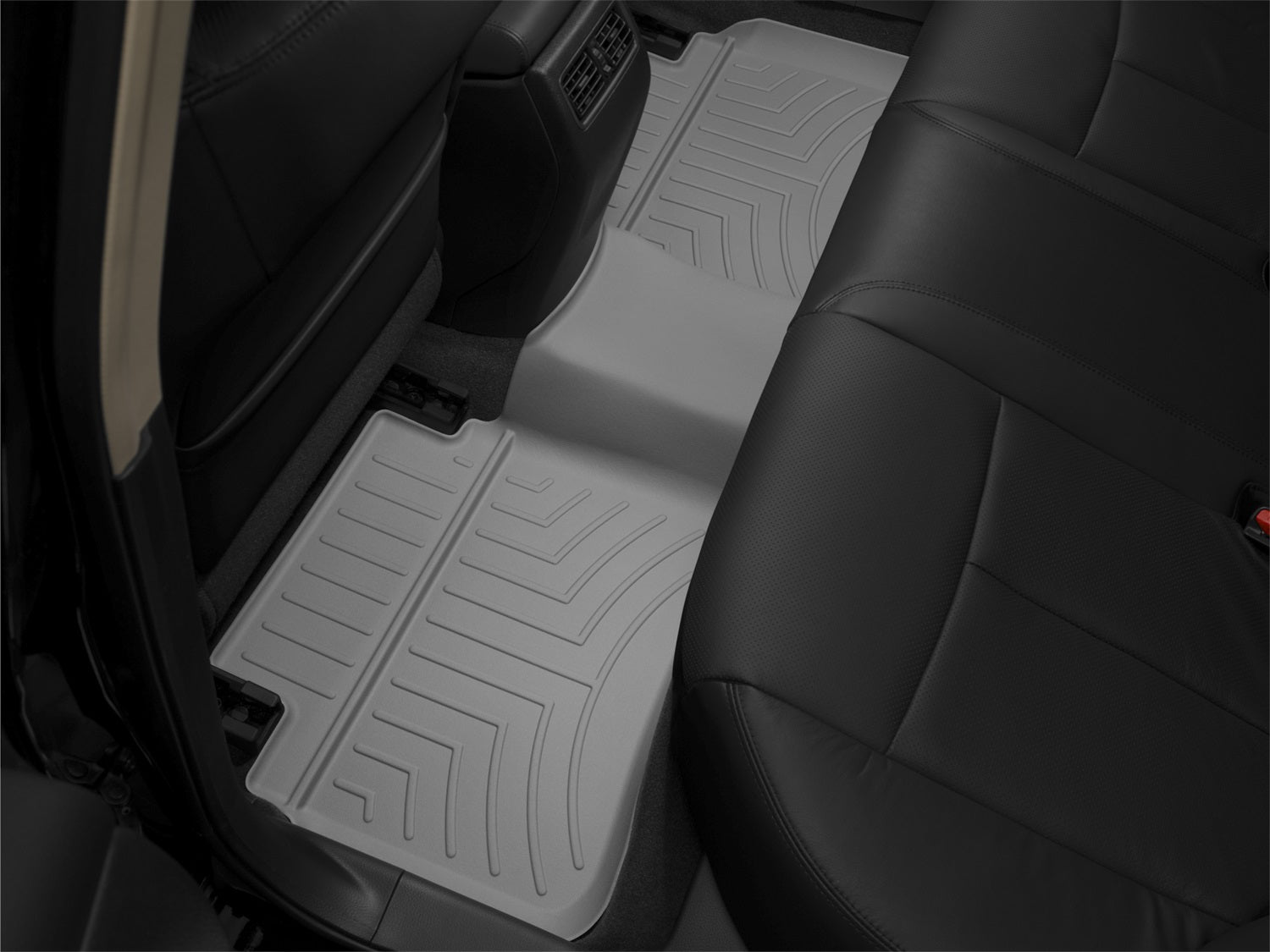 Weathertech 464772 FloorLiner™ DigitalFit®; Gray; Rear; Weathertech 464772