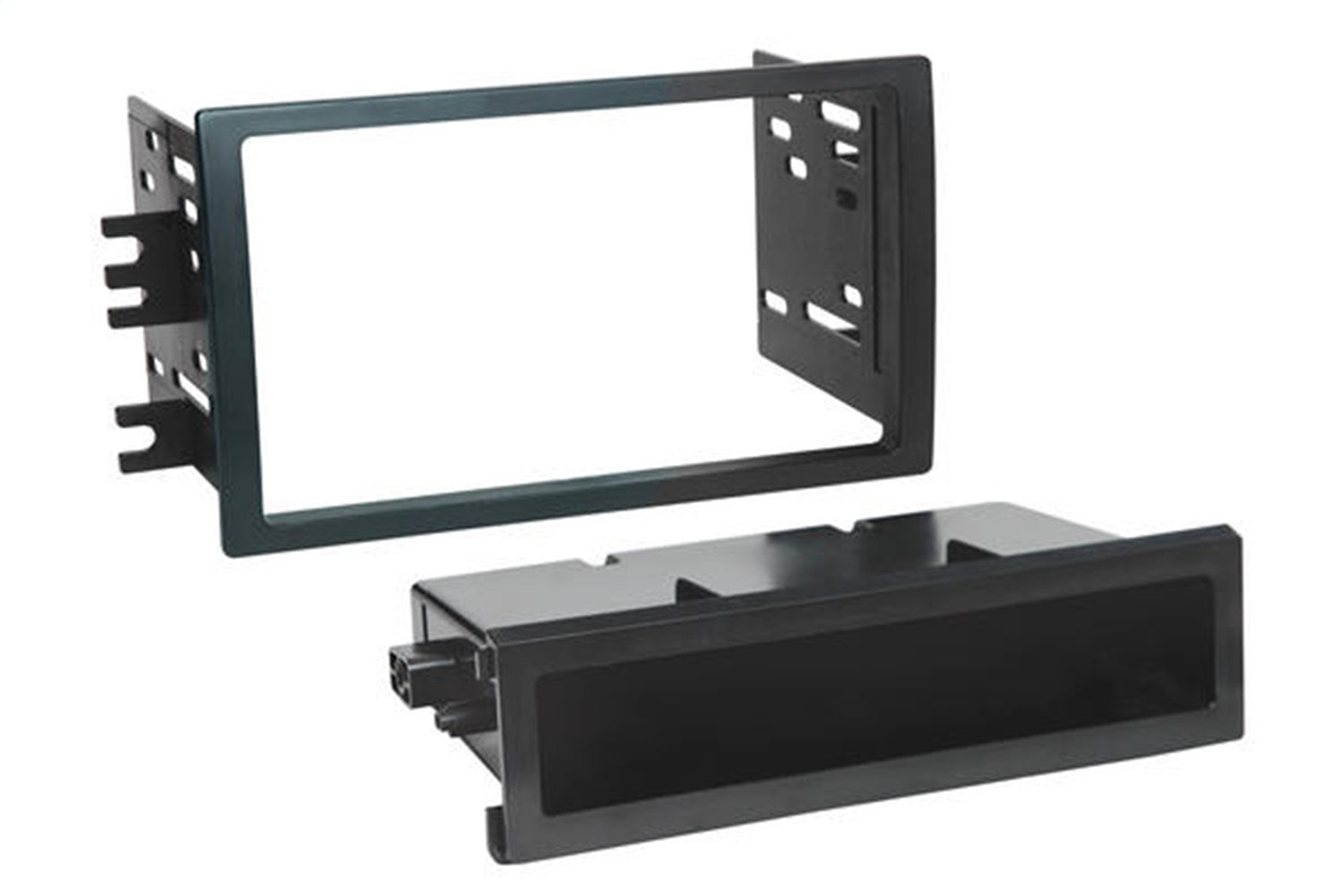 Scosche NN1643B Custom Fit ISO Double DIN Or Single DIN w/Pocket Dash Kit Scosche NN1643B