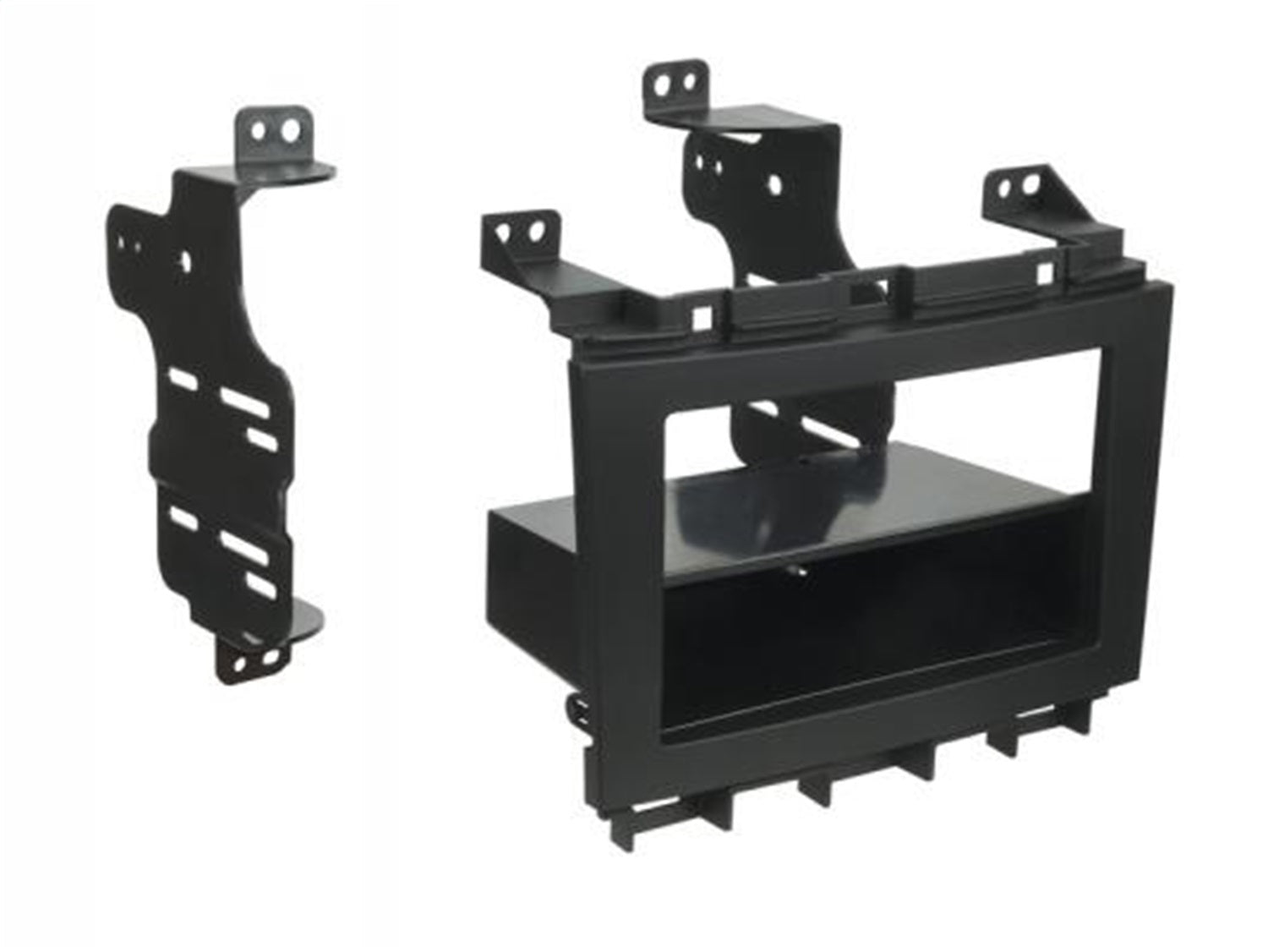 Scosche NN1664B Custom Fit ISO Double DIN Or Single DIN w/Pocket Dash Kit Scosche NN1664B