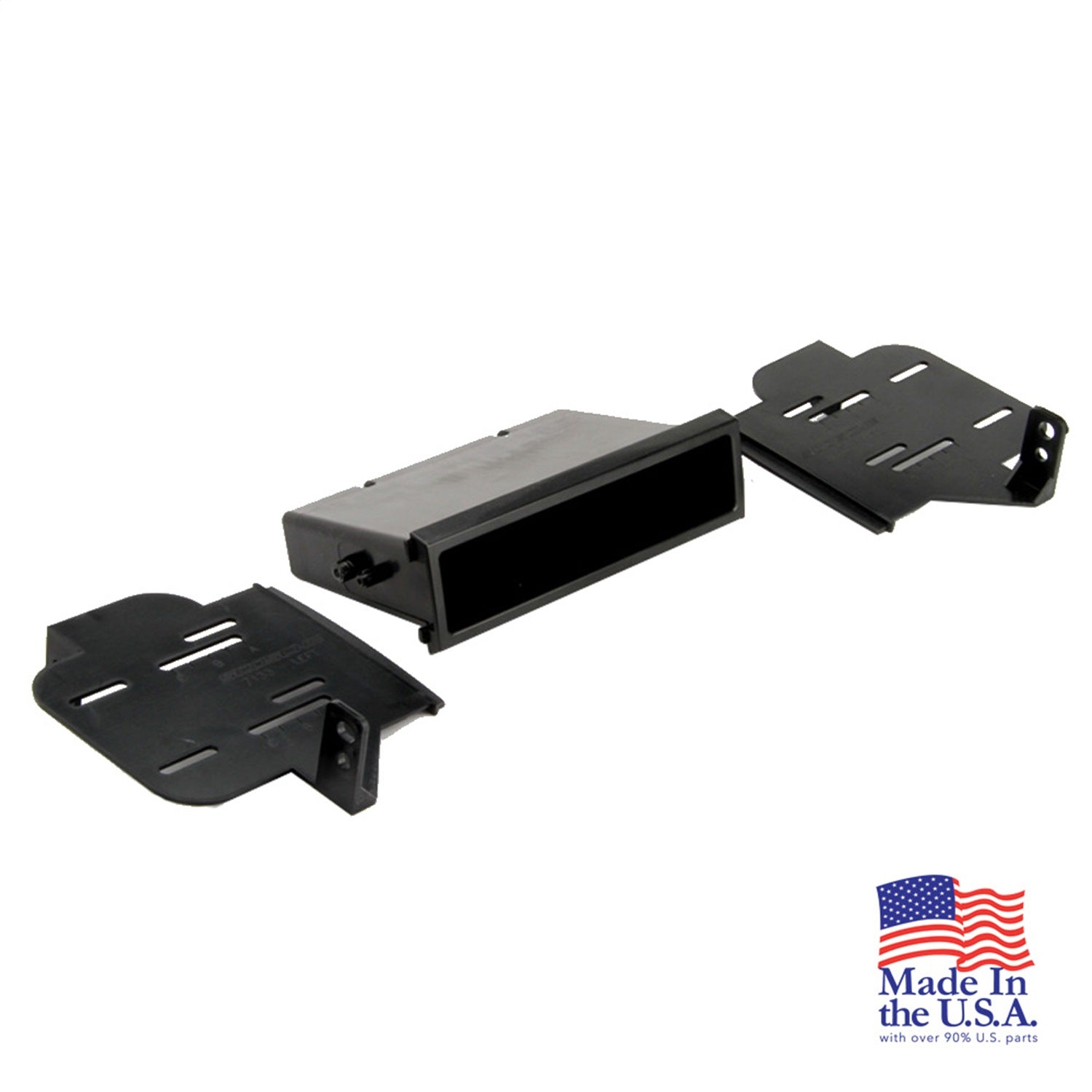 Scosche NN1667B Custom Fit ISO Double DIN Or Single DIN w/Pocket Dash Kit Scosche NN1667B