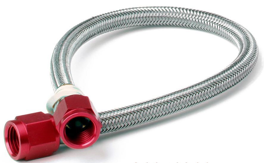 NOS/Nitrous Oxide System 15401NOS -6an 12in. Hose w/Red Ends NOS/Nitrous Oxide System 15401NOS