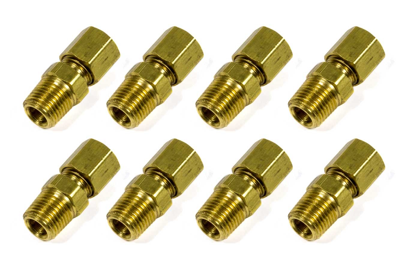 NOS/Nitrous Oxide System 16433-8NOS 1/8in NPT x 3/16in Comp. Fitting - 8-Pack NOS/Nitrous Oxide System 16433-8NOS