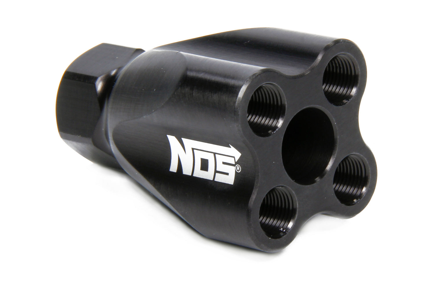 NOS/Nitrous Oxide System 16751NOS Showerhead Distribution Block wo/Fittings Black NOS/Nitrous Oxide System 16751NOS