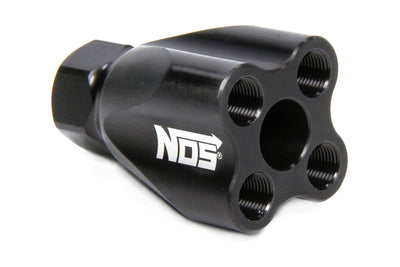 NOS/Nitrous Oxide System 16751NOS Showerhead Distribution Block wo/Fittings Black NOS/Nitrous Oxide System 16751NOS