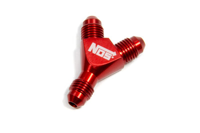 NOS/Nitrous Oxide System 17831NOS 4an 'Y' Fitting  Red NOS/Nitrous Oxide System 17831NOS