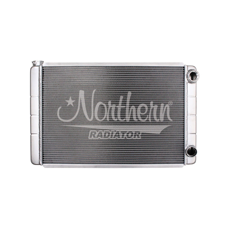 Northern Radiator 204124 GM Radiator Dual Pass 19 x31 Interchangable Inlet Northern Radiator 204124