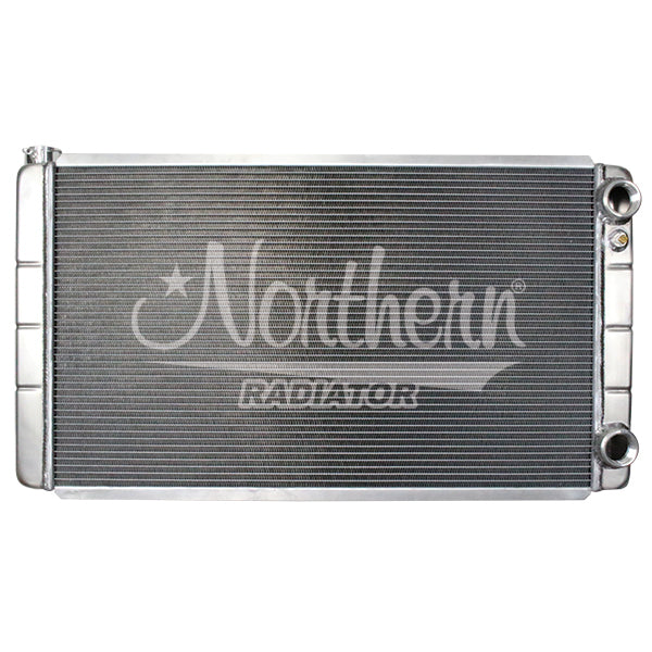 Northern Radiator 204131 GM Radiator Dual Pass 19 x 35 Changeable Inlet Northern Radiator 204131