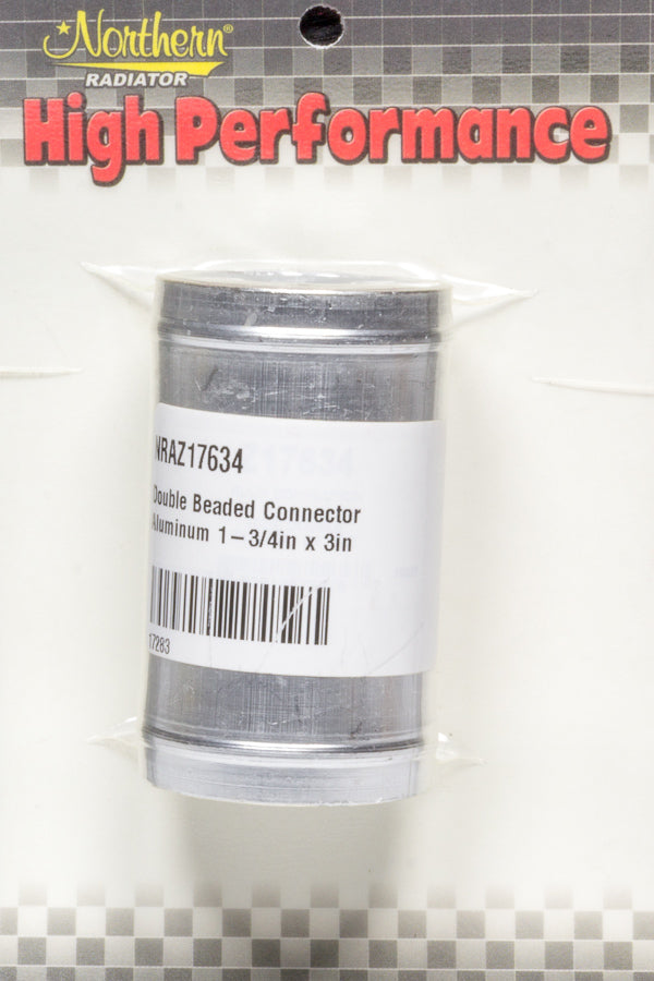 Northern Radiator Z17634 Double Beaded Connector Aluminum 1-3/4in x 3in Northern Radiator Z17634