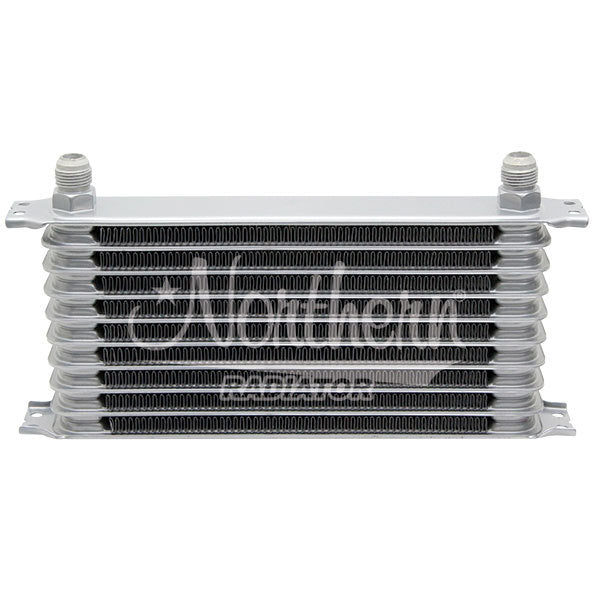 Northern Radiator Z18057 Universal 10 Plate Oil Cooler 10AN Northern Radiator Z18057