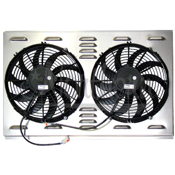 Northern Radiator Z40004 Dual 12in Fans w/Shroud Northern Radiator Z40004