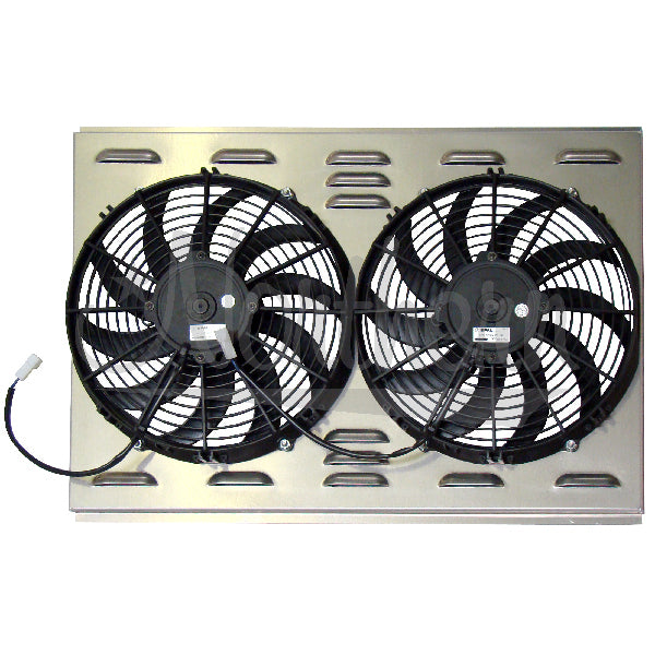 Northern Radiator Z40006 Dual 12in Fans w/Shroud Northern Radiator Z40006
