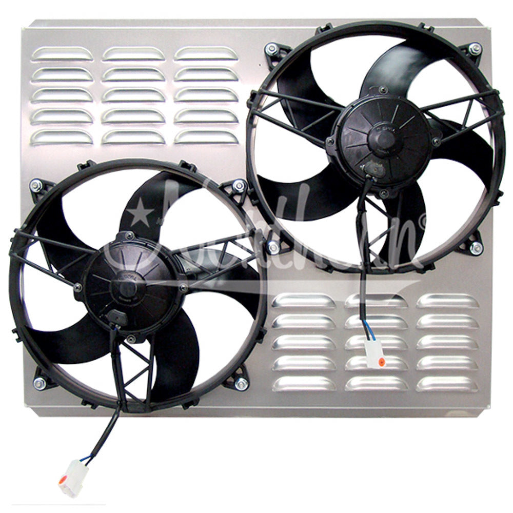 Northern Radiator Z40075 11in Dual Fans and Shroud Northern Radiator Z40075