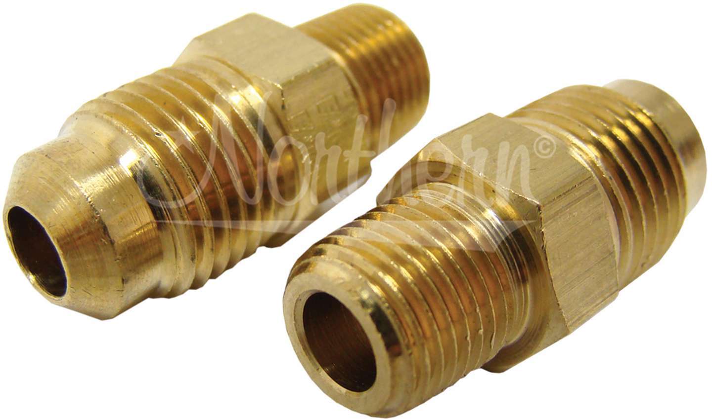 Northern Radiator Z80005 Trans Line Adapter 1/8in -27 NPT X 5/16in 2 Pack Northern Radiator Z80005