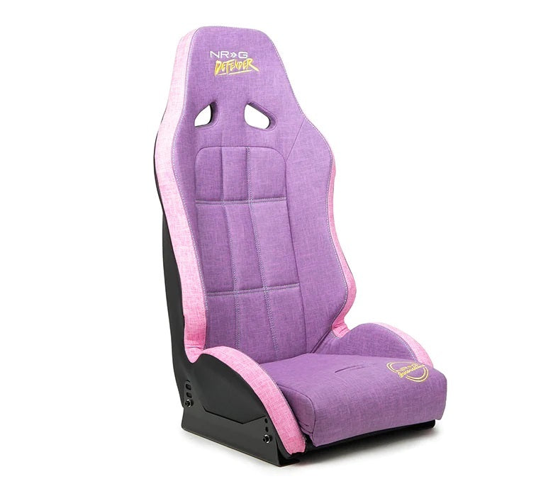 NRG Innovations DF-100PP-S Seat Defender Suspension Purple w/Side Mounts NRG Innovations DF-100PP-S
