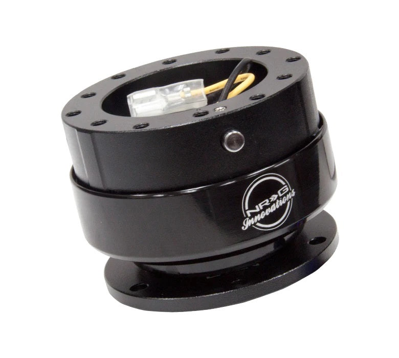 NRG Innovations SRK-200BK Steering Quick Release 2.0 Black 2.5in NRG Innovations SRK-200BK