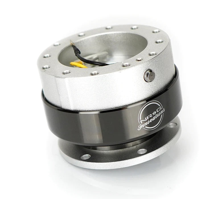 NRG Innovations SRK-200SL Steering Quick Release 2.0 Silver 2.5in NRG Innovations SRK-200SL