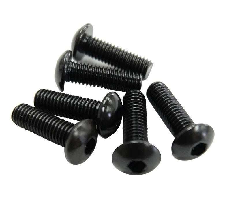 NRG Innovations SWS-100BK Screw Kit Steering Wheel Black FLAT NRG Innovations SWS-100BK