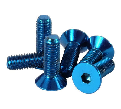 NRG Innovations SWS-100BL Screw Kit Steering Wheel Blue Conical NRG Innovations SWS-100BL